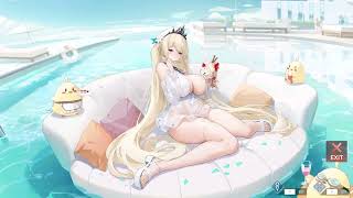 Azur Lane USS Pittsburgh L2D Skin Unique Touch One Summer Nights Intimacy 1 [upl. by Karub]