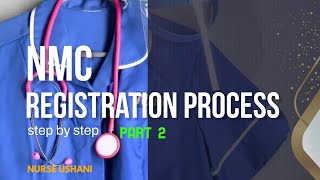 NMC REGISTRATION PROCESS STEP BY STEP  Part 2  How to get the police clearance certificate [upl. by Okin]