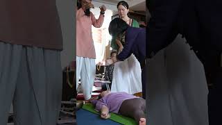 Yoga Classes in Nepal placesnepal spiritualjourney meditation soundhealing [upl. by Innavoeg]