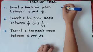 Harmonic Mean  Explain in Detailed [upl. by Yajeet]