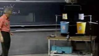 Walter Lewin Makes a Battery out of Cans and Water [upl. by Teriann]