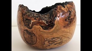 Woodturners Journal Natural Edge Weeping Cherry Bowl [upl. by Emili227]