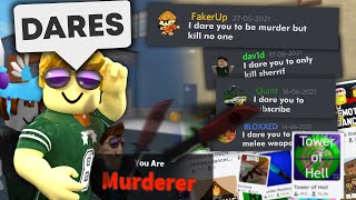 Roblox DARES 2  Memes Funny Moments [upl. by Ademla]