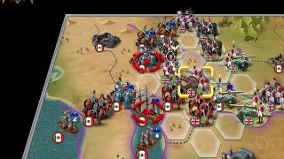 British Mexico War NO GENERALS with AUDIO COMMENTARY European War 6 EW6 [upl. by Doralia]