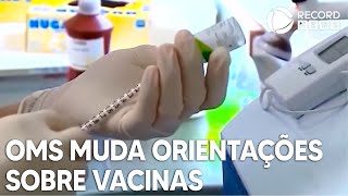 OMS muda recomendações sobre vacinas contra Covid19 [upl. by Brey]