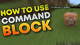 How To Use Command Block in Minecraft Bedrock Edition  Basic Tutorial [upl. by Akinat]