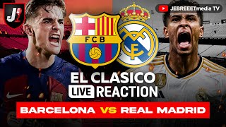 🔴BARCELONA VS REAL MADRID  LIVE REACTION LA LIGA  EPS 43 [upl. by Sophie416]