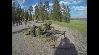 FN MAG 762 mm GPMG firing [upl. by Austen]