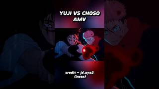 Yuji vs Choso Is Peak Of Season 2  Jujutsu Kaisen  shorts jjk sukuna yuji gojo [upl. by Llerroj]