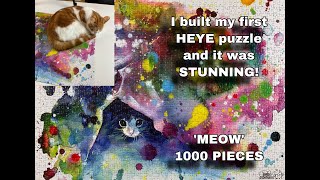 Doing my first HEYE puzzle  one of the most BEAUTIFUL I have ever built [upl. by Aicetal186]