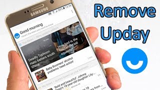 How to disable Upday on Galaxy S6S7Note5 [upl. by Rebe]