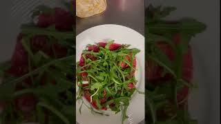 Rockettes parmesan cheese saladshortsvideo satisfyingvedio asmr asmrcooking asmr [upl. by Aniat360]