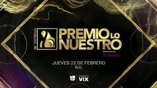 Premio Lo Nuestro 2024 🎵 Jueves 22 De Febrero  Promo univision [upl. by Stanwin]