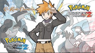 Pokémon B2W2  Champion Blue Battle Music HQ [upl. by Nortyad]