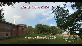 Maundy Thursday March 28th 2024 Live [upl. by Cherri236]