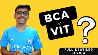 BCA VIT Vellore Review 2022  Admissions  Fees  Placements  Curriculum  Best College for BCA [upl. by Tsepmet]