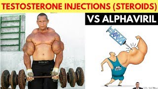 💪 Difference Between Testosterone Injections and AlphaViril  by Dr Sam Robbins [upl. by Enert]