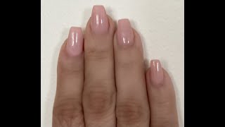 VALENTINES DAY NAILS WITH POLYGEL amp DUAL FORMS  EASY FRENCH TIP  POLYGEL NAIL TUTORIAL [upl. by Artied870]