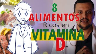 10 Alimentos Ricos em Vitamina D  Qual a Melhor Fonte de Vitamina D [upl. by Tannenwald]