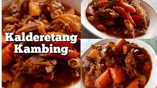 KALDERETANG KAMBING Goat Caldereta [upl. by Bayless]