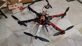 My first drone using F550 frame [upl. by Allard]