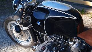 Bmw R50 supercharged cafe racer [upl. by Ardnuaek]