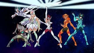 LOS CABALLEROS DEL ZODIACO OMEGA OPENING ESPAÑOL LATINO OFICIAL HD [upl. by Adnolat]