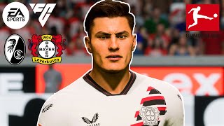 EA Sports FC 24  Freiburg Vs Leverkusen  Bundesliga 2324 Matchday 26  Full Match [upl. by Aicekal166]