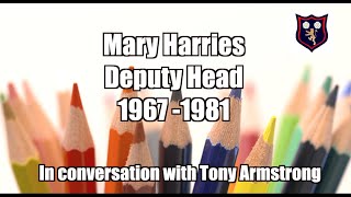 Mary Harries Deputy Headteacher Balby High School Ossie 19671981 [upl. by Manville]