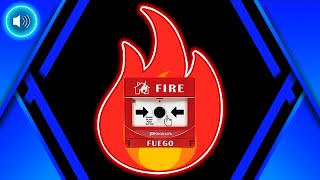 SONIDO DE ALARMA FUEGO  efecto de sonido [upl. by Chura]