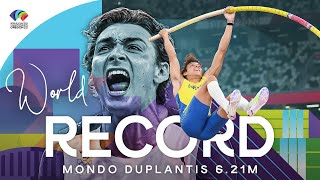 WORLD RECORD  Mondo Duplantis clears 621m  World Athletics Championships Oregon 22 [upl. by Geier]