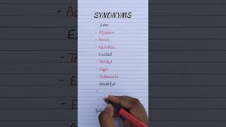 Synonyms englishwallah english education mrenglishwallah [upl. by Ahtoelc]