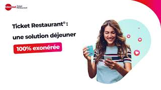 La carte Ticket Restaurant un max davantages [upl. by Apilef683]