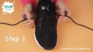 How to TIE YOUR SHOELACES 👟 Step by Step Guide for Kids [upl. by Amri]