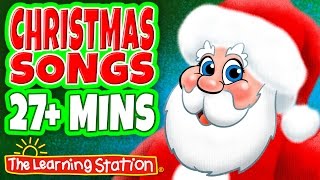 Christmas Songs for Kids 🎅 Christmas Songs Playlist for Kids 🎅 Kids Songs by The Learning Station [upl. by Alyehs48]