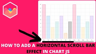 How to Add A Horizontal Scroll Bar Effect in Chart JS [upl. by Johathan833]