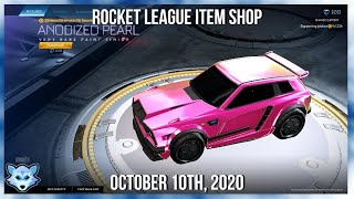 Rocket League Item Shop VERY RARE Anodized Pearl Paint Finish October 10th 2020 [upl. by Sosthina]