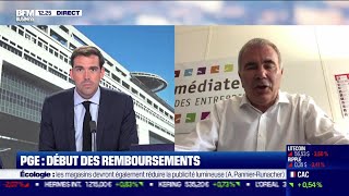 Pierre Pelouzet Médiateur des entreprises Début des remboursements du PGE [upl. by Alvin261]