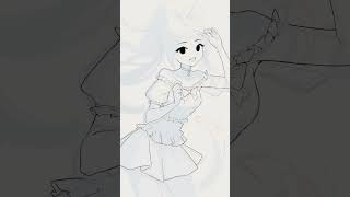 【Short Timelapse】Purrfect Beat Hyan Shorts 04 illustration drawing [upl. by Eicnan]