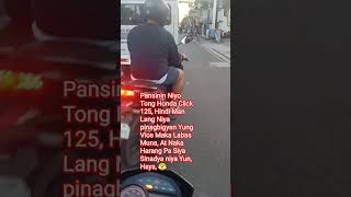 shorts Pasaway na Honda Click Napasabay Tuloy Ako [upl. by Eelhsa]