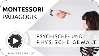 MontessoriPädagogik Gewaltfrei erziehen Österreichische MontessoriAkademie Ausbildung [upl. by Olfe]