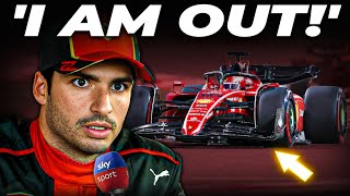 Sainz DESTROYED Ferrari After SHOCKING Statement That Will Change Everything [upl. by Jarlath427]