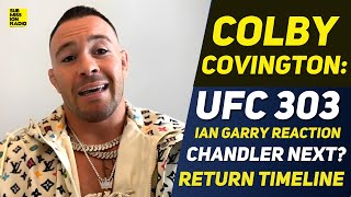 Colby Covington Reacts to quotBumquot Ian Garry Performance at UFC 303 quotThe Guys An Absolute Nobodyquot [upl. by Alcot]