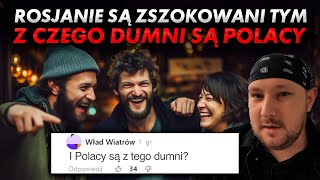 Rosjanie są zszokowani tym z CZEGO dumni są Polacy [upl. by Nekcarb69]