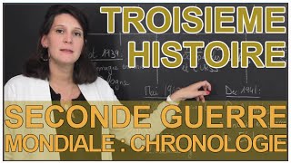 La Seconde Guerre mondiale  Chronologie  Histoire  3e  Les Bons Profs [upl. by Ihsir]