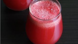 How to make Watermelon juice at home  quick recipe [upl. by Drofniw]