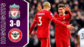 Liverpool vs Brentford 30 Highlights  Premier League  20212022 [upl. by Aeduj]