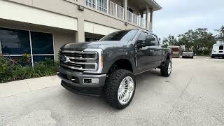 2023 FORD F250 LIMITED W 4quot WICKED SUSPENSION LIFT 24quot AMERICAN FORCE WHEELS amp 37quot TOYO TIRES [upl. by Rizzi]