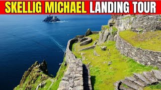 Skellig Michael Landing Tour [upl. by Annaeiluj]