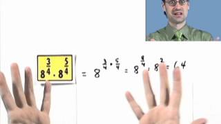 Simplifying Expressions with Rational Exponents [upl. by Ekaterina]